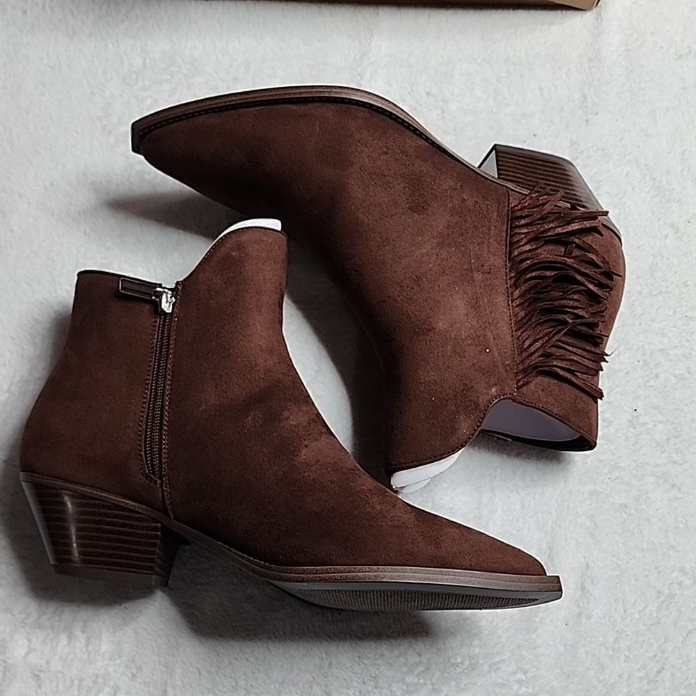 NIB Justfab Tahlea Pointed Toe Bootie Size 11 NWT - image 7